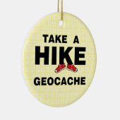 Take A Hike Keramisch Ornament (Rechts)
