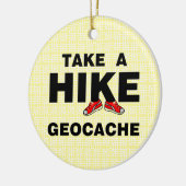 Take A Hike Keramisch Ornament (Links)