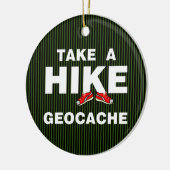Take A Hike Keramisch Ornament (Links)