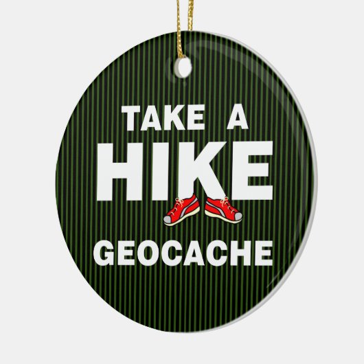 Take A Hike Keramisch Ornament (Links)