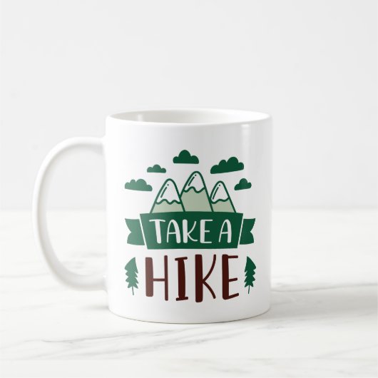 Take A Hike Koffiemok (Links)