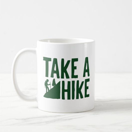 Take A Hike Koffiemok (Links)