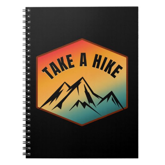 TAKE A HIKE NOTITIEBOEK (Voorkant)