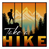 Take A Hike Perfect Poster (Voorkant)