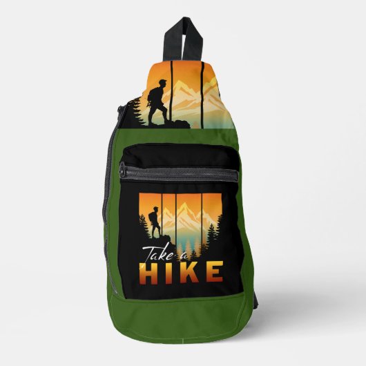 Take A Hike Sling Bag (Voorkant)