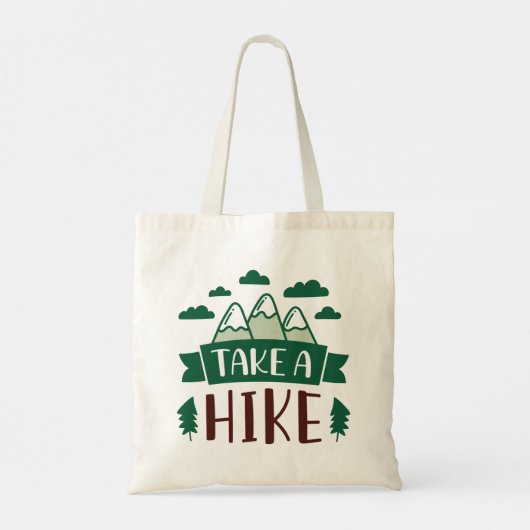 Take A Hike Tote Bag (Achterkant)