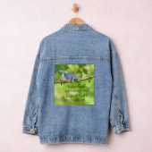 Take a leap of faith  denim jacket (Hangar)