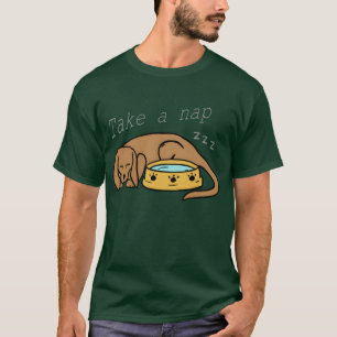 Take A Nap Dog Gift Voor Hondenliefhebber Familie T-shirt