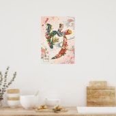 Take: Bamboo & Goldfish Elegance Art260050258 Poster (Keuken)