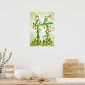 Take: Bamboo Resilience & Divine Harmony 26005002 Poster (Keuken)