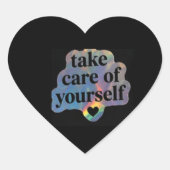 Take car of yourself stickers (Voorkant)