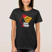 Take Chances Learn Science Get Messy Men Women Tea T-shirt (Voorkant)