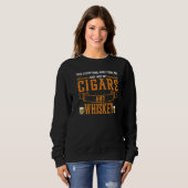 Take Everything Cigars And Whiskey Cigar Drinking  Trui (Voorkant volledig)