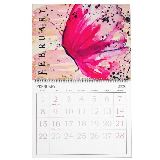 Take Flight Two Page Kalender (12 maanden) (Feb 2026)