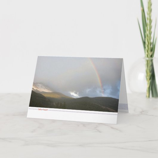 take*heart kaart (Voorkant)