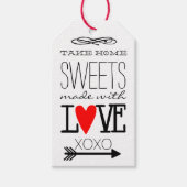 Take Home Sweets Country Wedding Guest Favor Cadeaulabel (Voorkant)