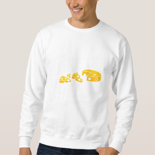 Take It Cheesy - Leuke kaasprint voor kaasliefhebb Trui (Voorkant)