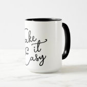 Take it Easy Coffee Mug Mok (Voorkant rechts)