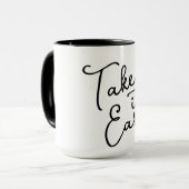 Take it Easy Coffee Mug Mok (Voorkant links)