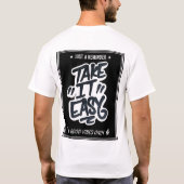 Take It Easy Graffiti  T-shirt (Achterkant)