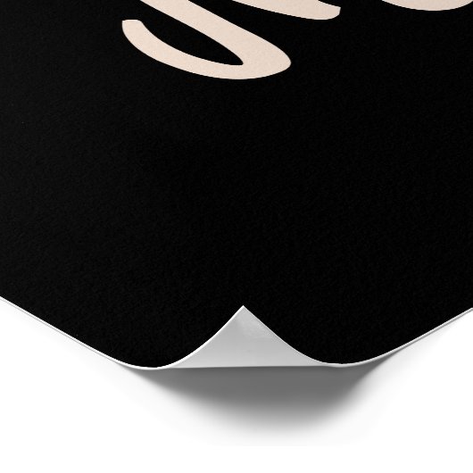 Take It or Miss It – Bold August Motivation Quote  Poster (Hoek)