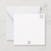 Take Life by the Horns Briefkaart Style Notecard (Achterkant)