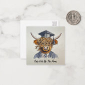Take Life by the Horns Briefkaart Style Notecard (Voorkant / Achterkant in situ)