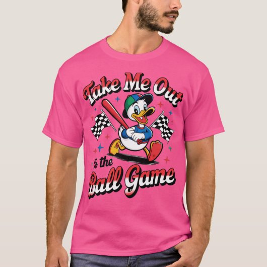 Take Me Out To The Ball Game Baseball (2) T-shirt (Voorkant)