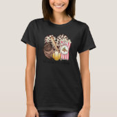 Take Me Out To The Ball Game Leopard Heart Basebal T-shirt (Voorkant)