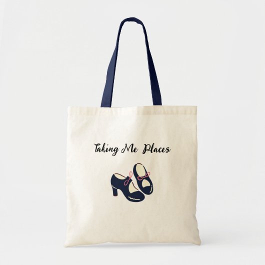 Take Me Places Canvas tas (Voorkant)