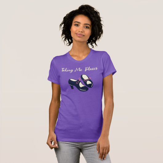 Take Me Places T-shirt (Voorkant volledig)