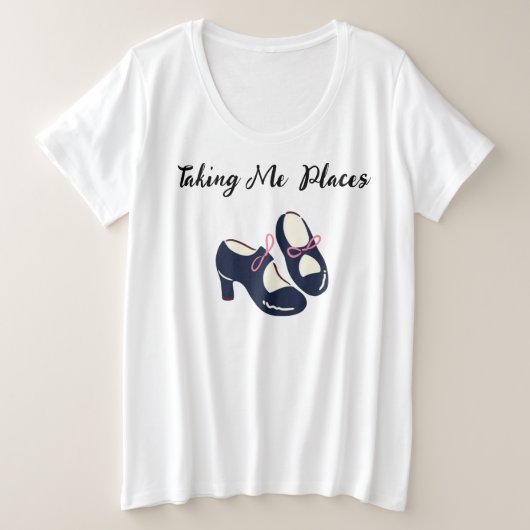 Take Me Places T-shirt (Design voorkant)