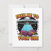 Take Me to Your Ube  Aankondiging (Voorkant)