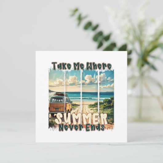 Take Me Where Summer Never Ends beroemd gemaakt do (Staand voorkant)