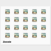 Take Me Where Summer Never Ends beroemd gemaakt do Ronde Sticker (Vel)