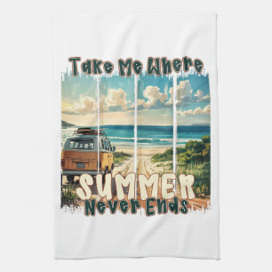 Take Me Where Summer Never Ends beroemd gemaakt do Theedoek