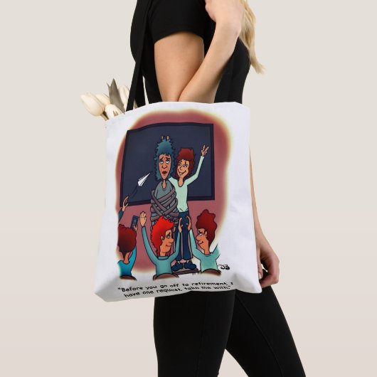 Take Me With Retirement Tote Bag (Dichtbij)