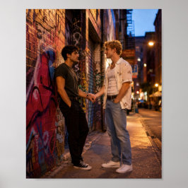 Take My Hand | Homo Kunstproject Poster
