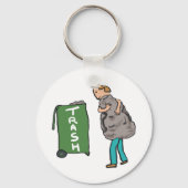 Take Out The Trash Sleutelhanger (Voorkant)