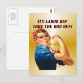 Take the Day Off Postcard Briefkaart (Voorkant / Achterkant)
