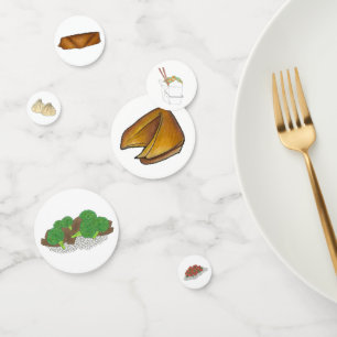 Takeaway Chinese Restaurant Takeout Food Cuisine Confetti
