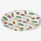 Takeaway Chinese Restaurant Takeout Food Cuisine Papieren Bordje (Gekanteld)