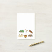 Takeaway Chinese Restaurant Takeout Food Cuisine Post-it® Notes (Op bureau)