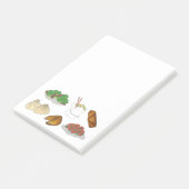 Takeaway Chinese Restaurant Takeout Food Cuisine Post-it® Notes (Schuin)
