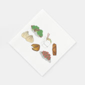 Takeaway Chinese Restaurant Takeout Food Cuisine Servet (Hoek)