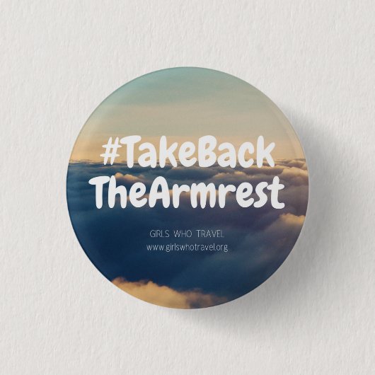 #TakeBackTheArmrest Button (Voorkant)