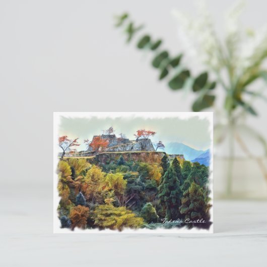 Takeda Castle ポストカード Briefkaart (Staand voorkant)