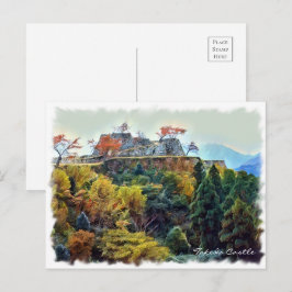 Takeda Castle ポストカード Briefkaart