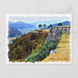 Takeda Castle ポストカード Briefkaart