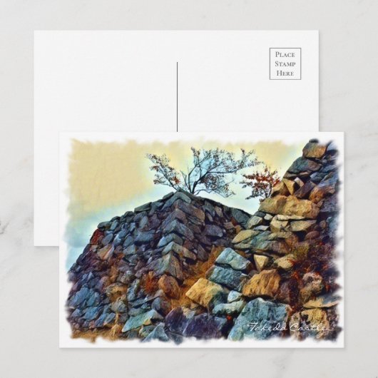 Takeda Castle Briefkaart (Voorkant / Achterkant)